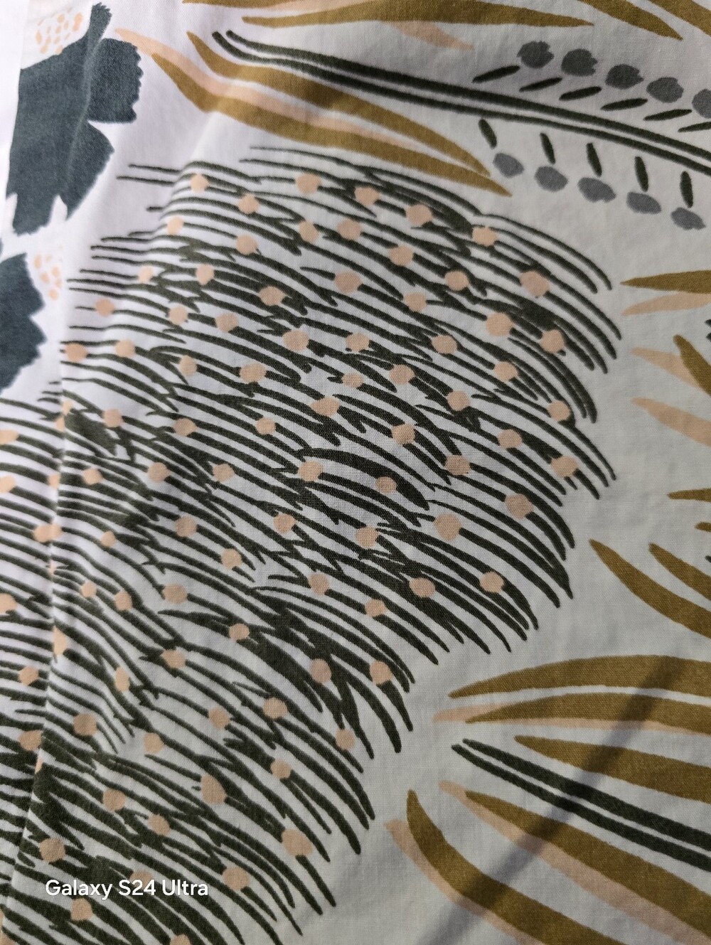 Marimekko Pieni Letto King Duvet Cover * 2 Shams *Earthy Botanical 100% Cotton - Picture 4 of 7